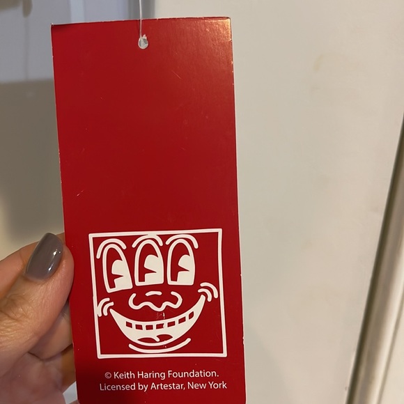 NWT Keith Haring x Members Only 1/4 ZIP Hooded Windbreaker jacket Tokyo Pop Camo - Picture 5 of 16